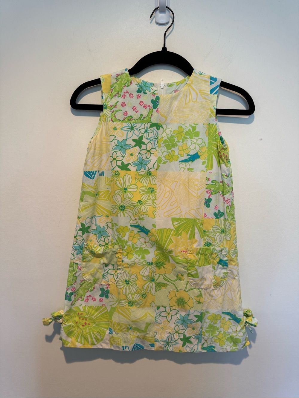 Lilly Pulitzer Girls' Patchwork Floral Dress, Girls, Size 6